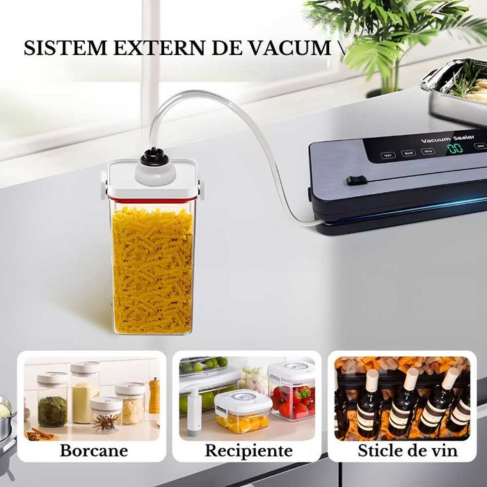 Aparat de Vidat Alimente Profesional cu Display LED,5 Moduri de Vidare