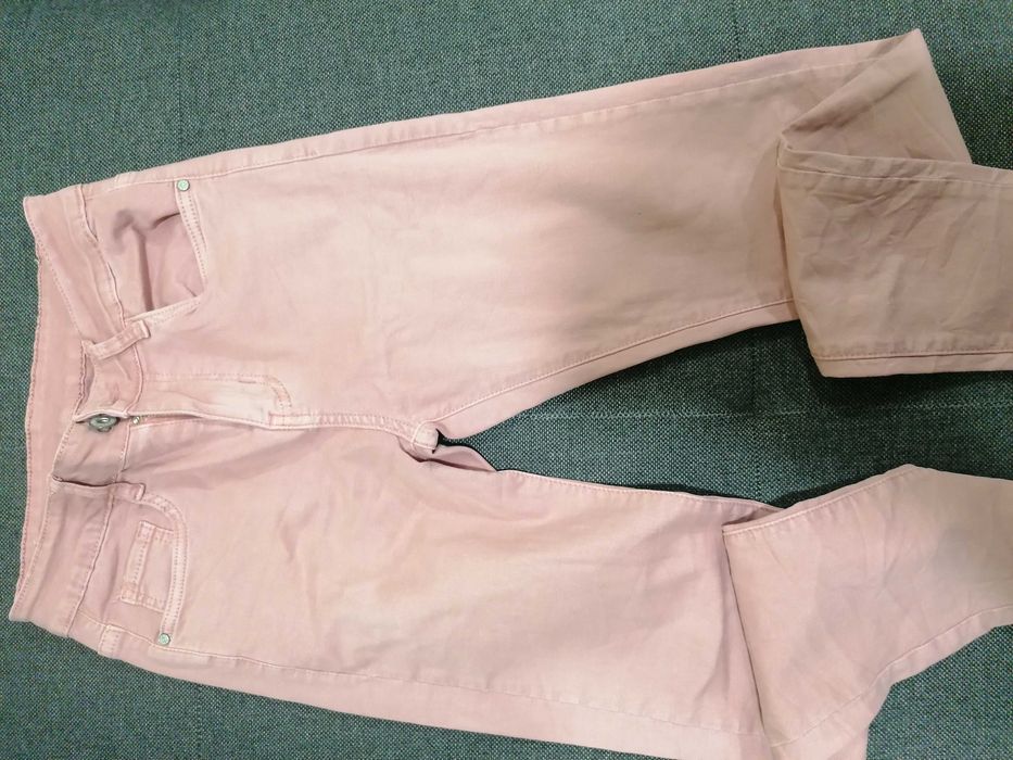 Цветни дамски дънки S размер