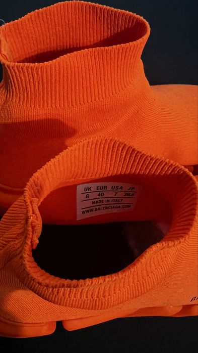 Balenciaga Speed 2.0 Sneaker - Neon Orange