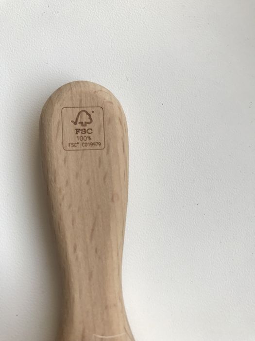 Perie din par de capră 100% pentru bebeluși
