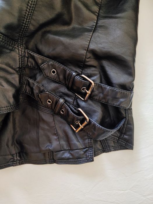 Дамско яке еко кожа