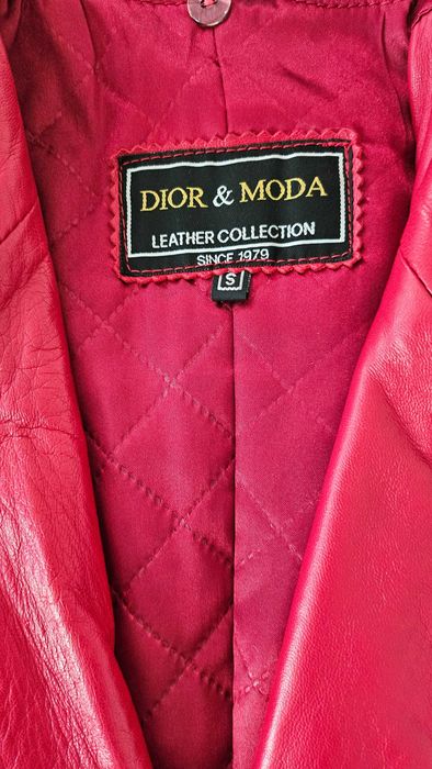 Яке от естествена кожа с богат пух