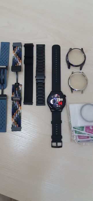 Флагманские премиальные смарт часы HUAWEI WATCH 3 active с eSim GPS