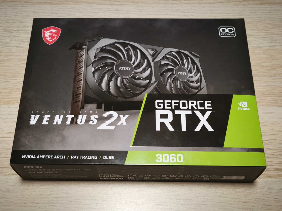 Placa video MSI GeForce RTX 3060 VENTUS 2X 12GB GDDR6 192-bit