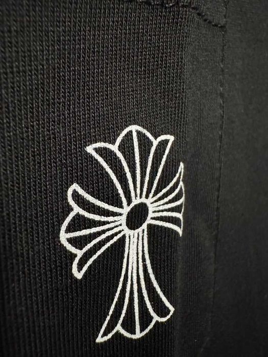 Chrome Hearts "Neck Logo" Black T-shirt