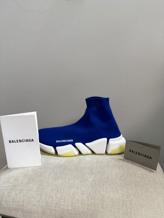 Balenciaga Speed 2.0 Sneaker Albastru