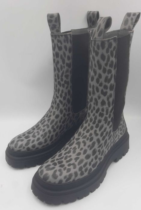 Ghete chelsea lux dama COPENHAGEN STUDIOS ed.limitata X OH APRIL piele naturala fina 39