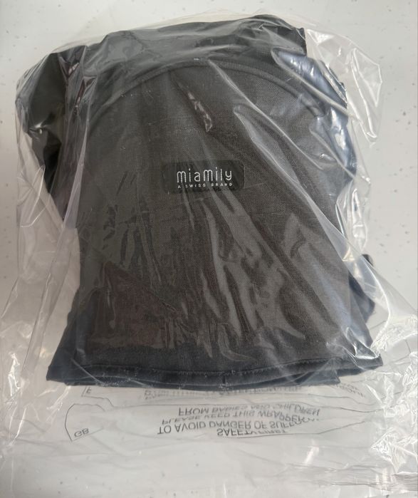 Marsupiu Miamily HIPSTER Plus în nuanța Charcoal Grey