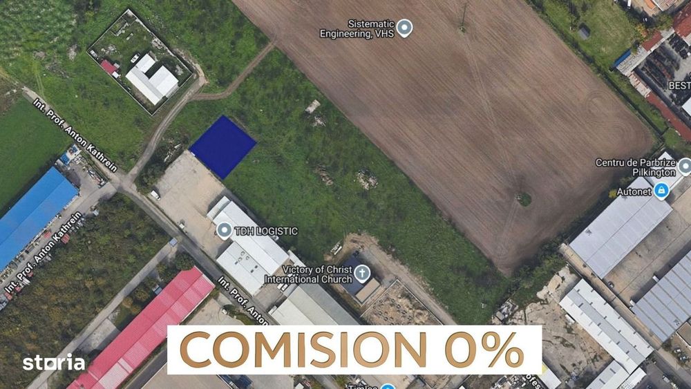 COMISION 0% | 1.000 mp | POT 50% | CUT 1 | Calea Șagului Industrial