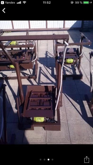 Станки для пескоблока! Станок для шлакоблока