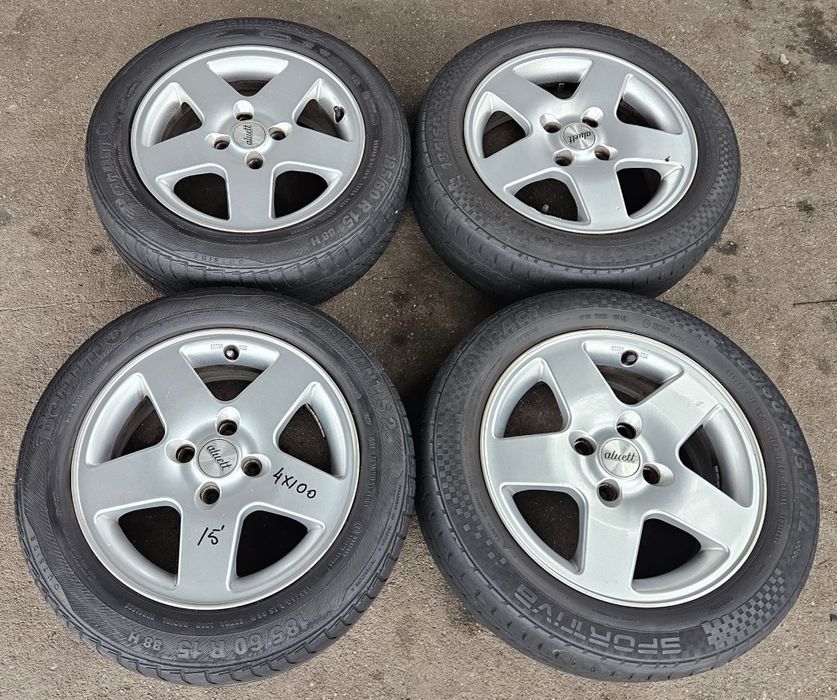 Jante aliaj R15 4x100  185/60/15