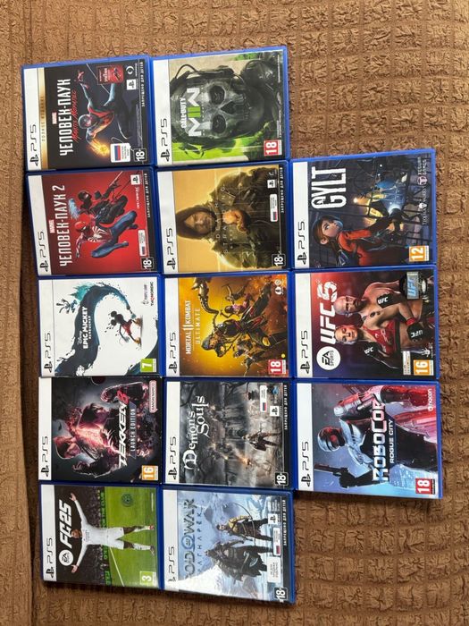 Игры на дисках для PlayStation 5 игры пс 5 диски Ps 4 playstation 4