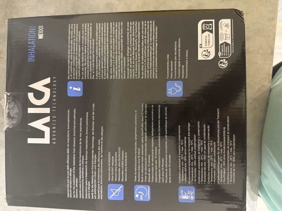 Aparat aerosoli cu ultrasunete Laica