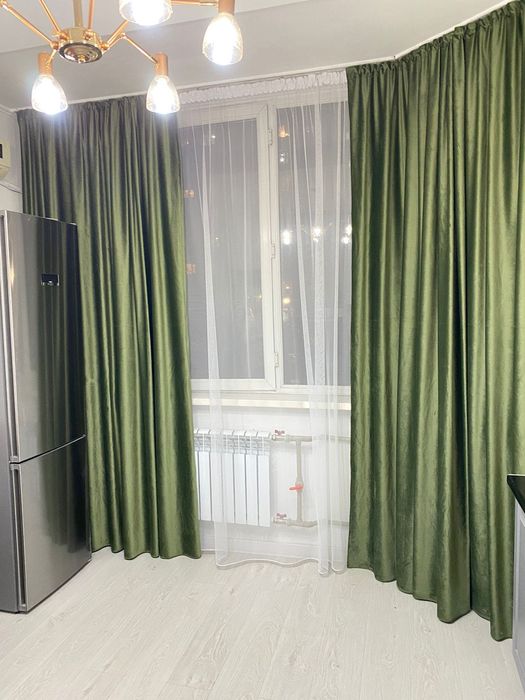 Комплект штор с тюлем