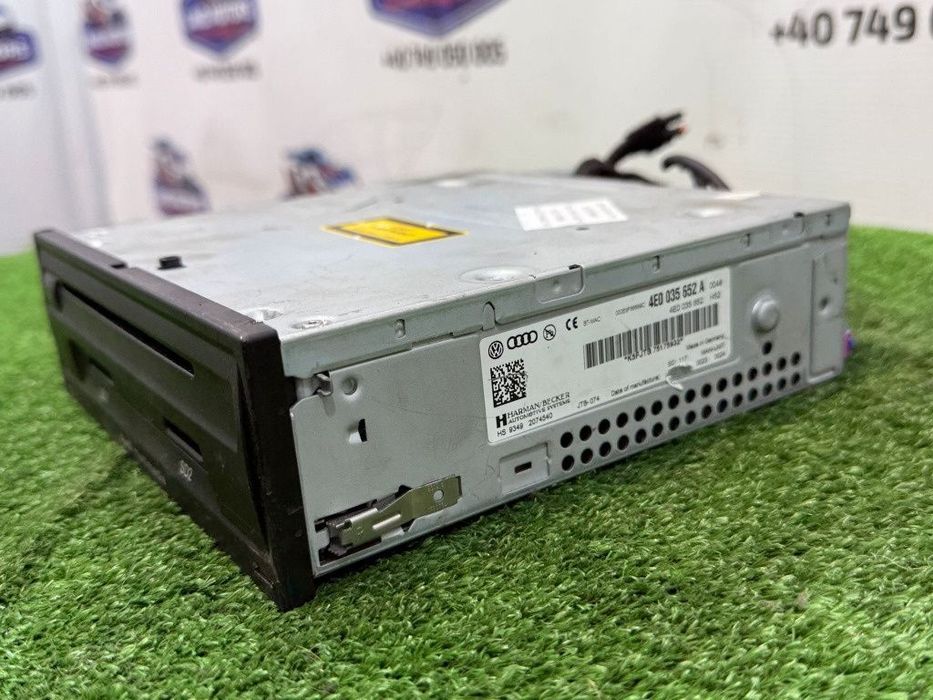 Radio cd multimedia mmi 2009 audi a6 s line 2.0 diesel cod oem 4e0035652ex 4e0035652a 2004-2011