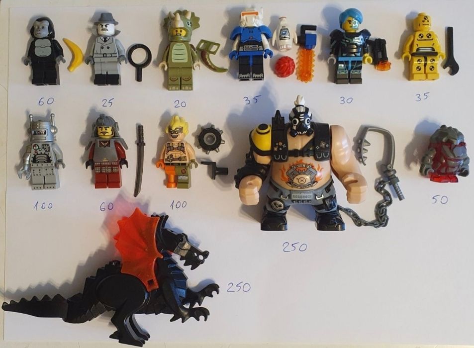 LEGO CMF si colectii mai vechi