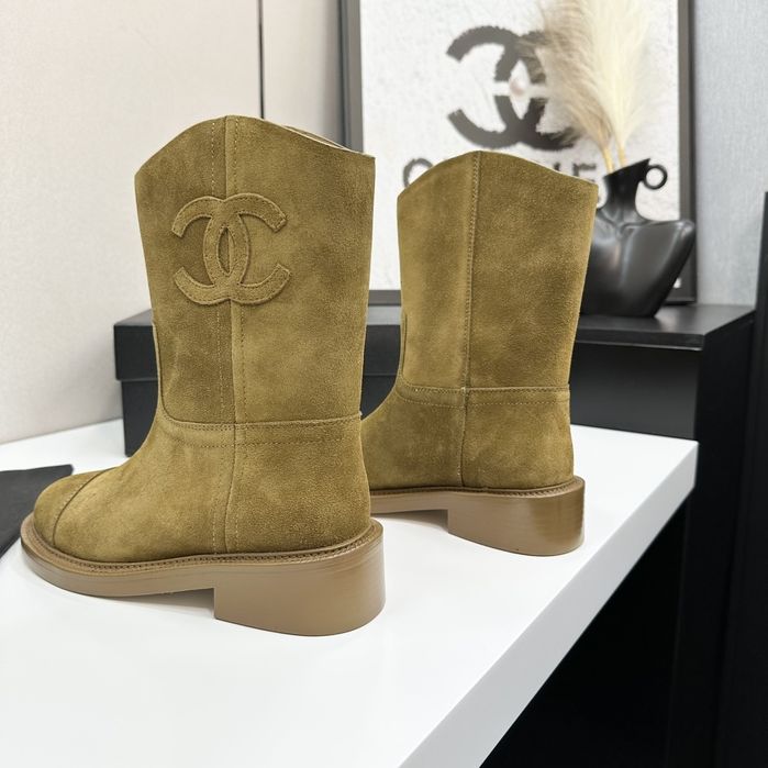 Cizme Chanel piele naturala, Premium