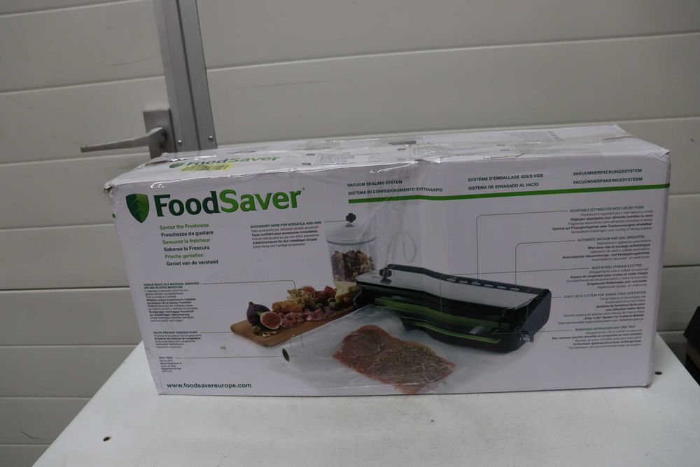 Уред за вакуумиране Foodsaver FFS005X-01, 28 см, 3 Скорости, Сребрист