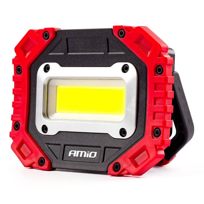 Lampa de lucru cu COB 32 LED, 1000LM, + 10 led-uri rosu, 7 trepte iluminare, AMiO WT14