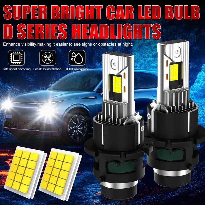 LED Крушки D2S +300 %