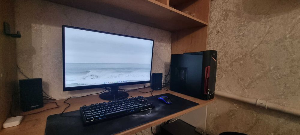 4х ядерный Acer Nitro заводская сборка+ большой 27d монитор