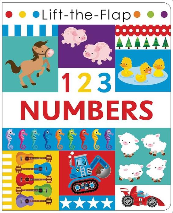 123 Numbers english book for kids