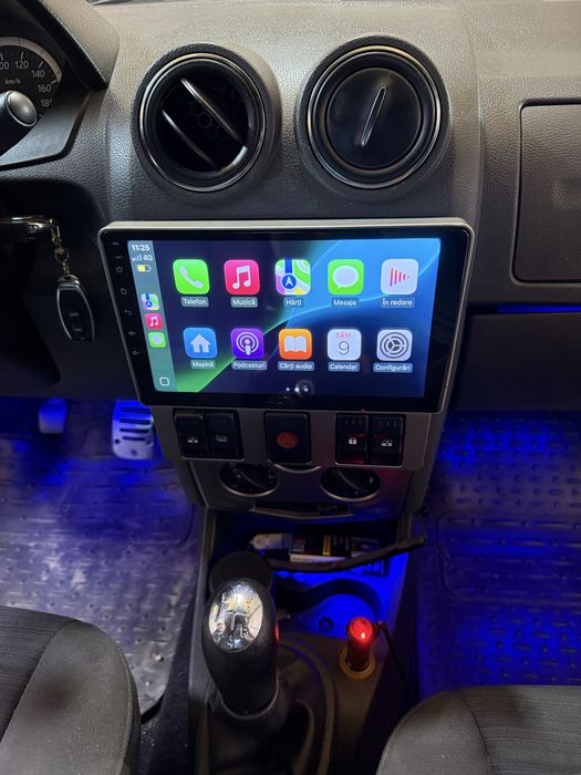 Navigatie Android 14 Dacia Logan 1 ,Carplay Wireless ,Camera Marsarier