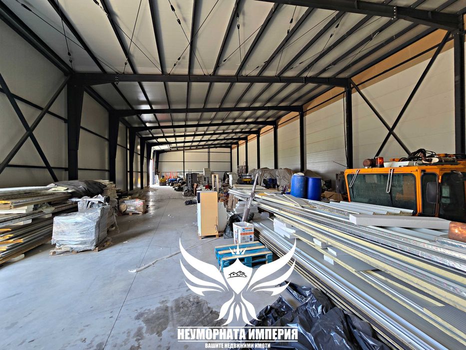 Под наем помещение/склад/цех 1080кв. Асеновград - Пловдив - Крумово