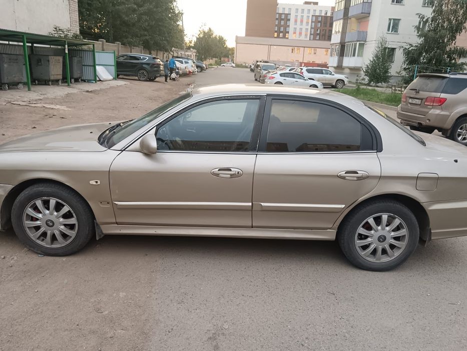 Соната 2004 года газ-бензин