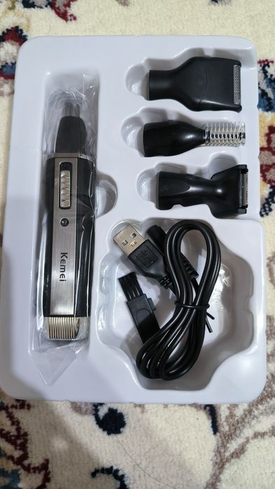 Kemei триммер электрическая бритва 4 в 1