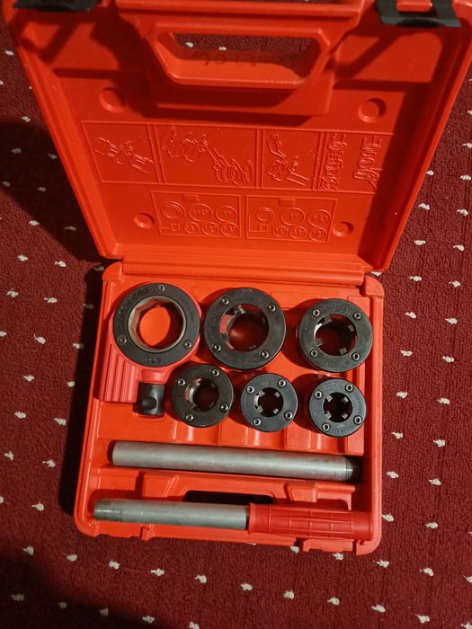 Резьбонарезной набор Super-Ego Compact (с головками 1/2" –3/4- 1-1/4")