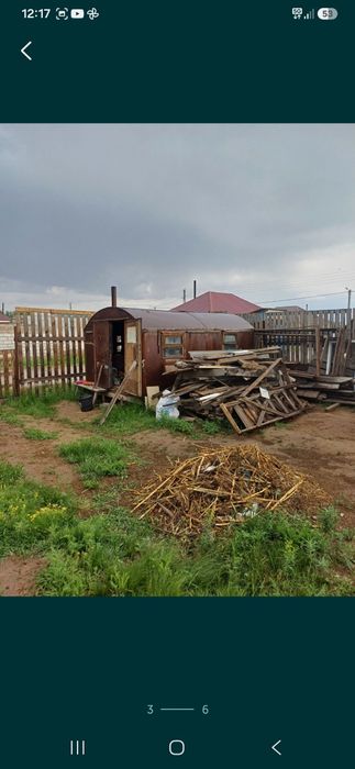 Продам будку кунг с буржуйкой