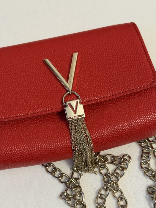 Gentuta Valentino Divina Rosie cu auriu Imitatie de piele Ocazie Eveniment