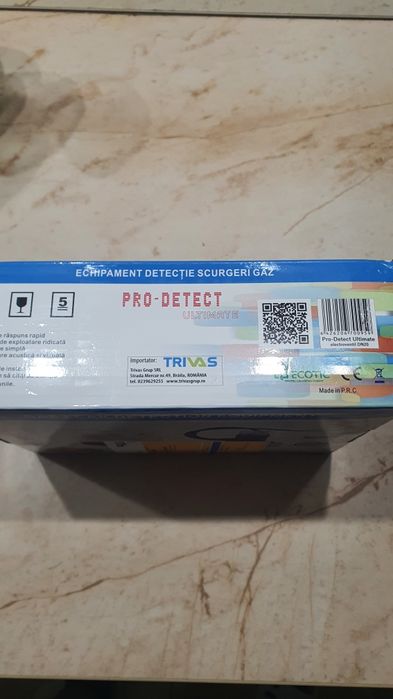 Senzor de gaz + valva de închidere