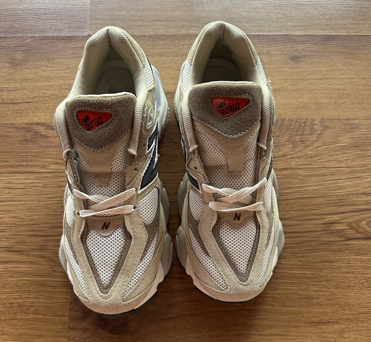 Мъжки маратонки New Balance 9060 бежево с кафяво