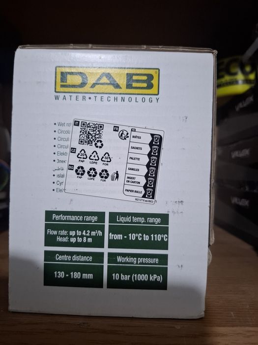 pompa recirculare dab evosta 3 60/180
