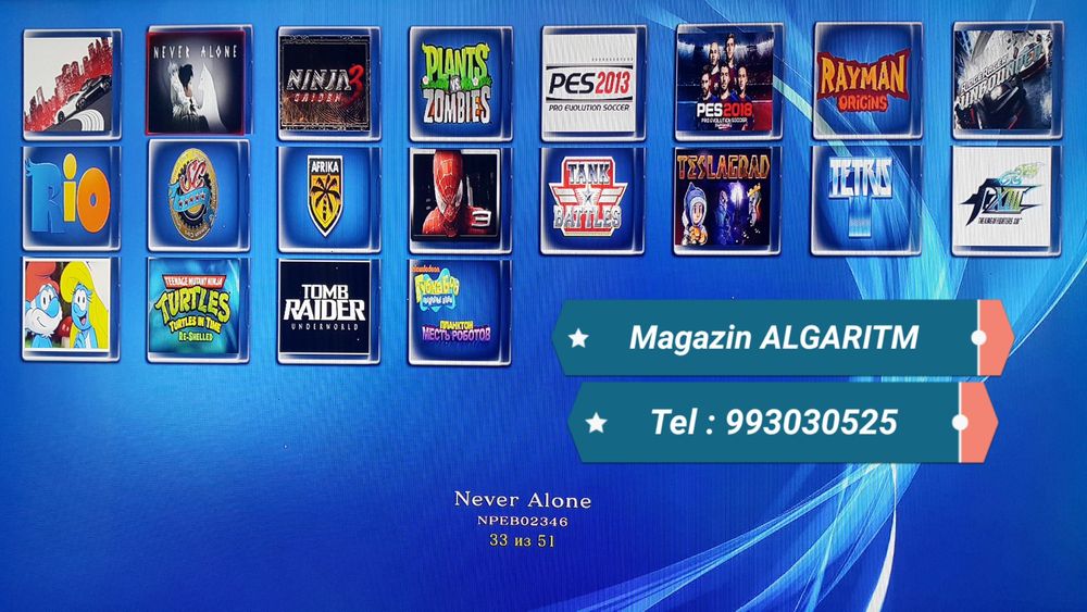 Exclusive Playstation 3 { RED } 500GB Slim. 40 ta O'yinlari BONUS.