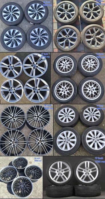 Vand si schimb jante aliaj originale diferiti producatori VW Audi Seat Skoda BMW Mercedes Renault Nissan Dacia Ford Volvo