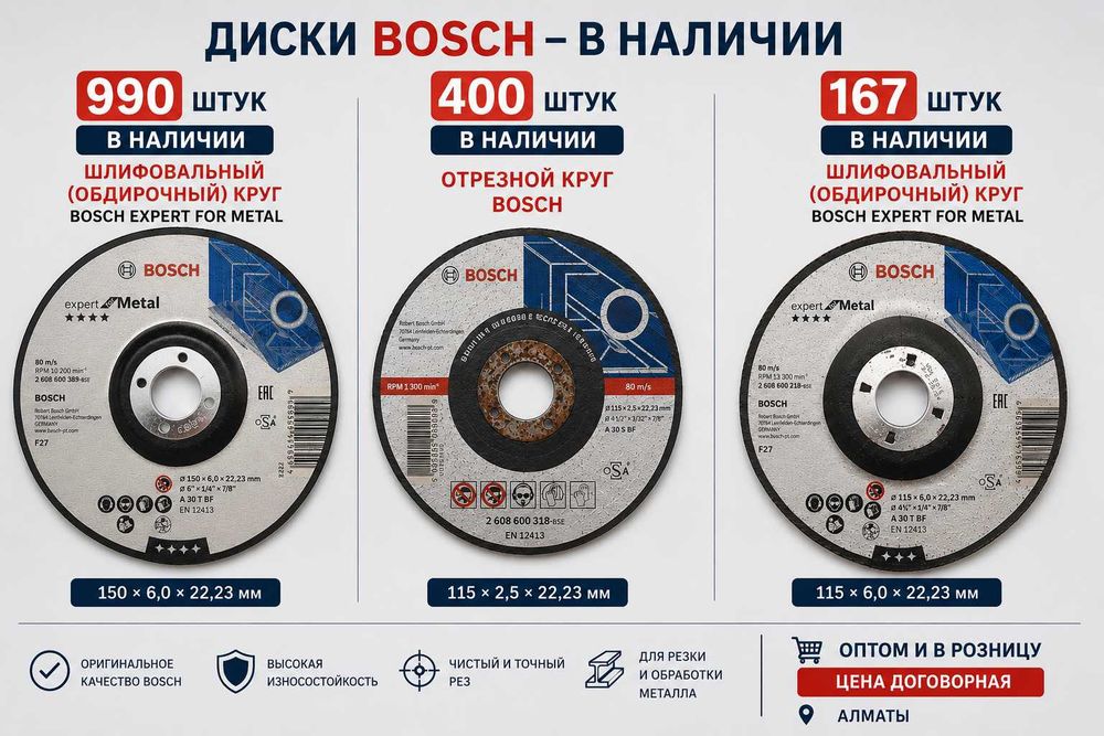 Диски Bosch оптом