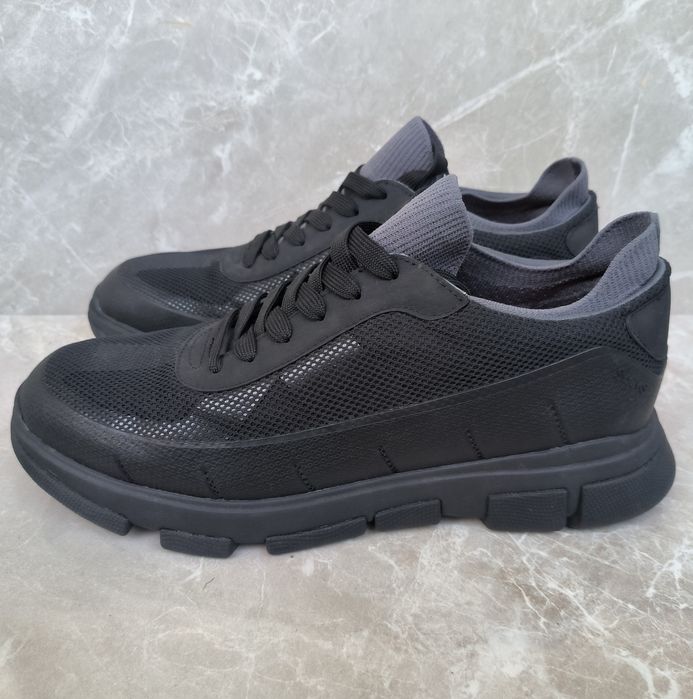 SWIMS Men's City Hiker Sneaker in Black 44