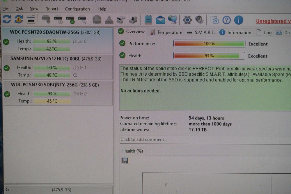 256GB Nvme SSD m.2 WD SN720 SN730 OEM - gen3 3150/2100mbs 250GB/ вкл. ДДС
