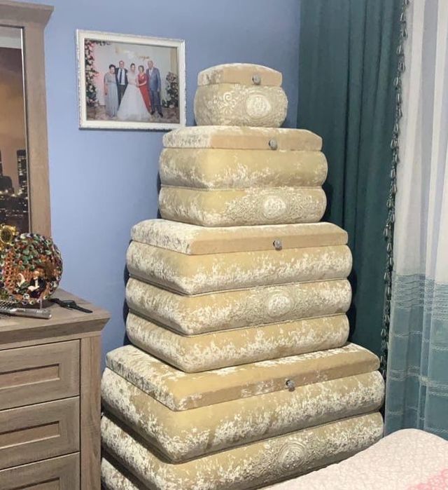 Продам сундук (сандық) “матрешка” из 4 секций в отличном состоянии.