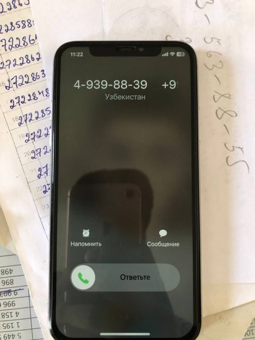 Iphone X S 256gb amerika region