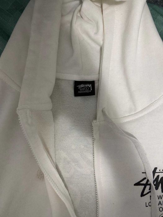 Hanorac STUSSY Zipper NEPURTAT Marimea L