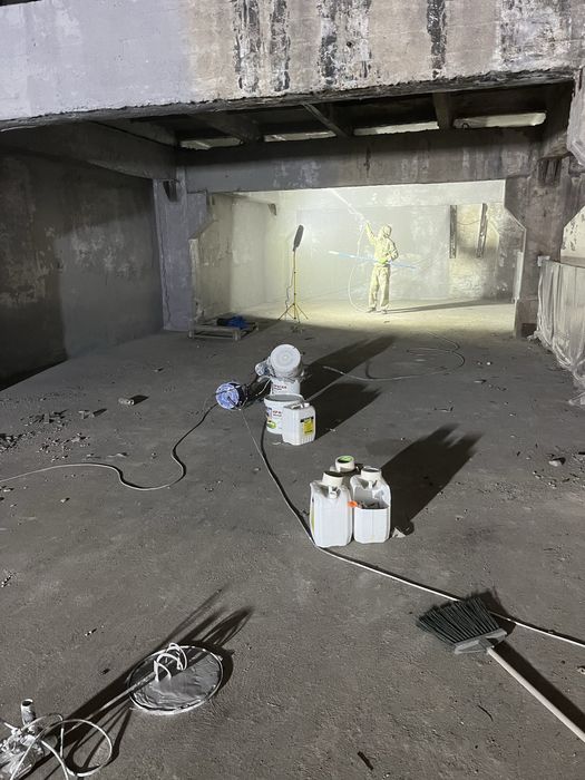 Малярные работы побелка