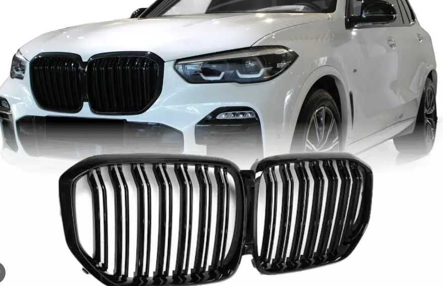 Grile Duble M / Negru Lucios / BMW X5 G05 X6 G06