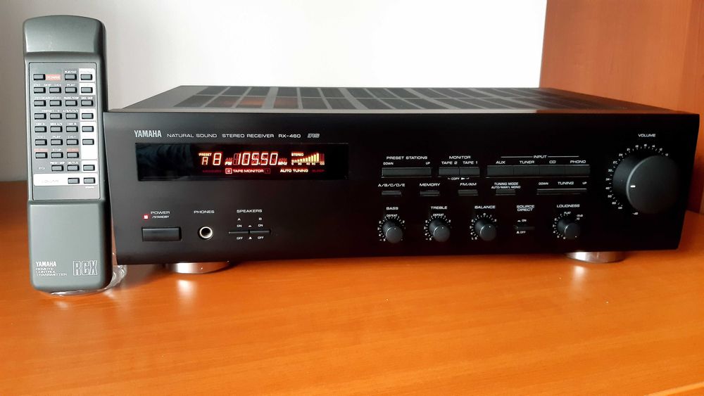 YAMAHA LINE, deck KX-330, receiver RX-460 cu telecomanda originala , cd player CDX-480