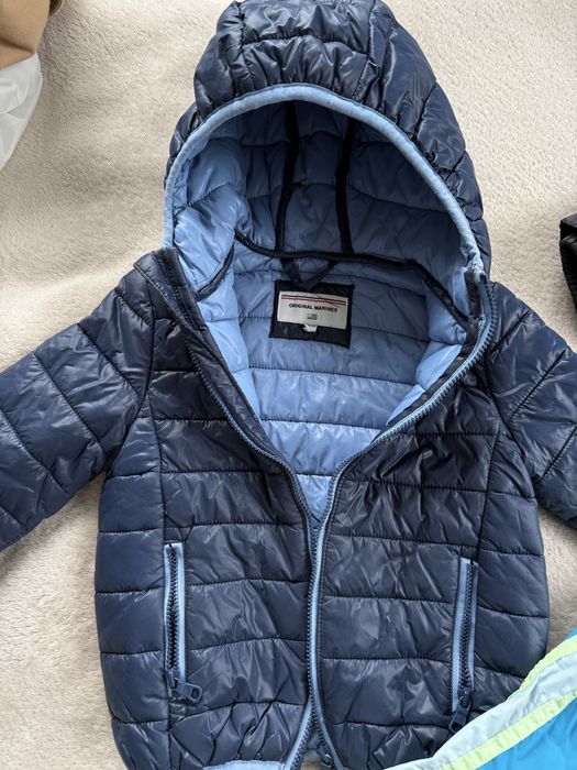 Зимни якета за момче 2-3г 86-82см зара с пух и др