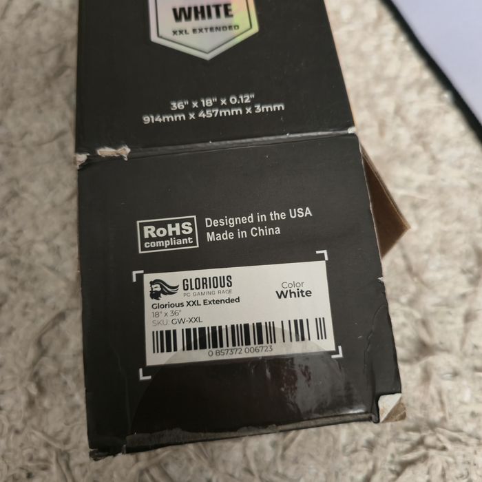 Mousepad Glorious XXL White