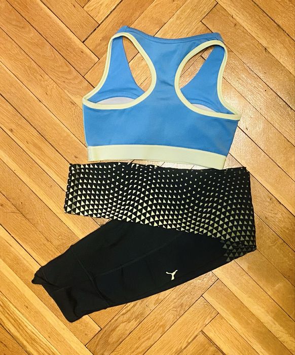 Adidas StellaSport, Puma-топ бюстие и клин-XS